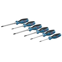 Комбінований набір ударних викруток Bosch SL/PH (6 шт.) (1600A016BF)