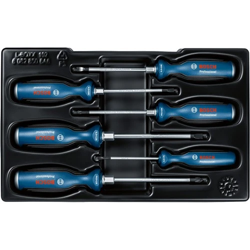 Комбінований набір ударних викруток Bosch SL/PH (6 шт.) (1600A016BF)