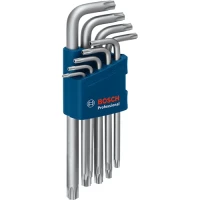 Набір Г-подібних ключів Bosch Torx (9 шт.) (1600A01TH4)