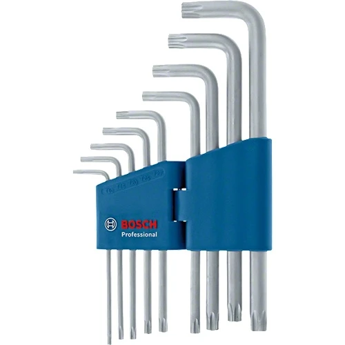 Набір Г-подібних ключів Bosch Torx (9 шт.) (1600A01TH4)