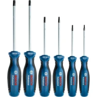 Набор отверток звездообразных Bosch Torx TX10 - TX40 (6 шт.) (1600A01V09)