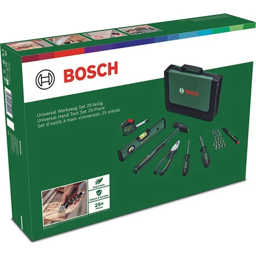 Набір ручних інструментів Bosch у сумці (25 шт.) (1600A0275J)