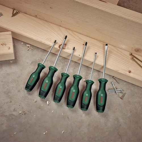Комбінований набір викруток Bosch SL/PH/PZ (6 шт.) (1600A02BX7)