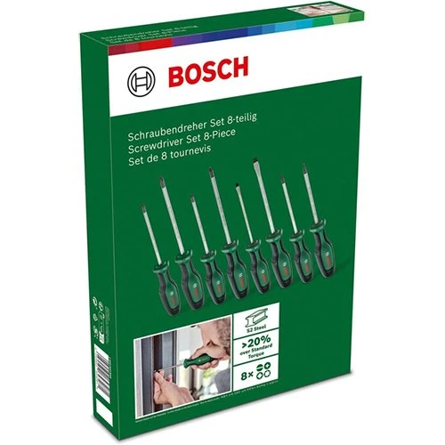 Комбінований набір викруток Bosch (8 шт.) (1600A02BX8)