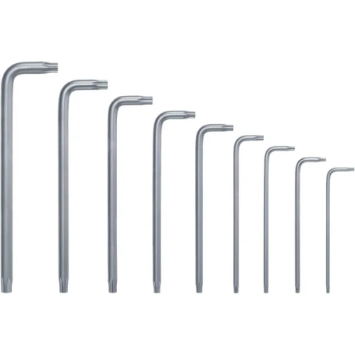 Набір Г-подібних зіркоподібних ключів Bosch Torx (9 шт.) (1600A02Z9C)