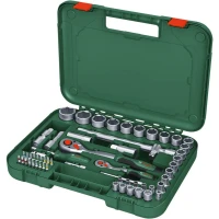 Набор торцевых головок, насадок и бит Bosch (57 шт.) (1600A02Z9G)