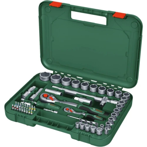 Набор торцевых головок, насадок и бит Bosch (57 шт.) (1600A02Z9G)