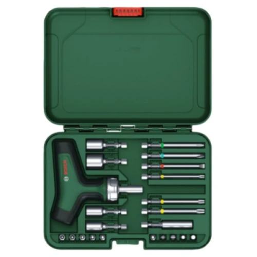 Набір викруток Bosch з тріскачкою та Т-подібною рукояткою (1600A02Z9T)