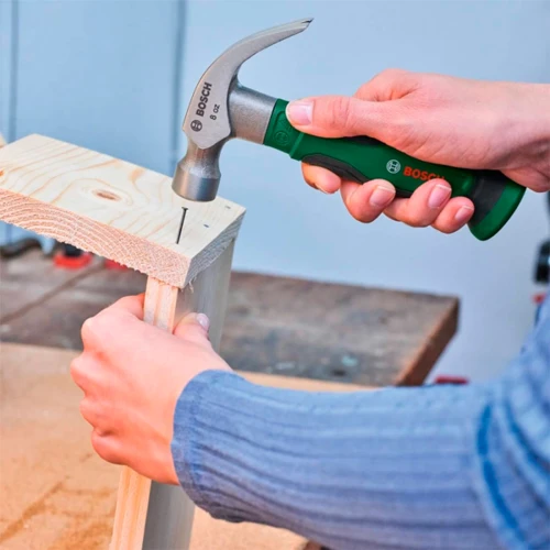 Молоток-гвоздодер компактный Bosch Professional с весом головки 225 г (1600A02ZA3)