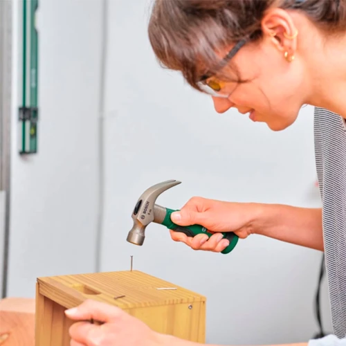 Молоток-гвоздодер компактный Bosch Professional с весом головки 225 г (1600A02ZA3)