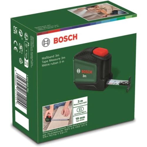 Рулетка вимірювальна Bosch MID II 3 м (1600A032UX)