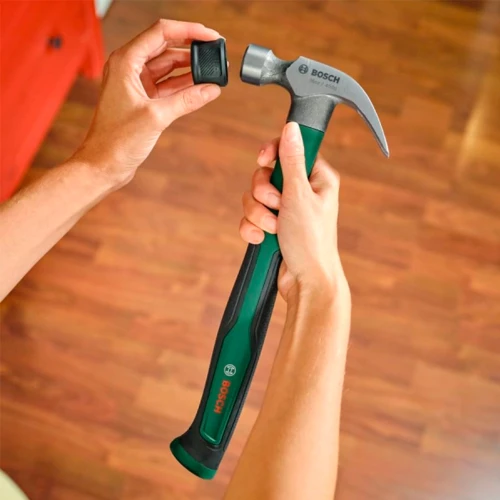 Молоток-гвоздодер с мягким бампером Bosch 733 г (1600A034GK)