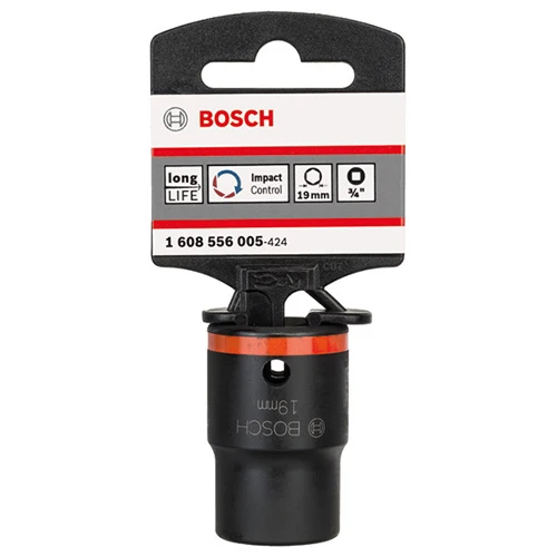 Торцевая ударная 6-гранная головка Bosch Impact Control 3/4" DR 19 мм (1608556005)