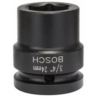 Торцева ударна 6-гранна головка Bosch Impact Control 3/4″ DR 24 мм (1608556015)