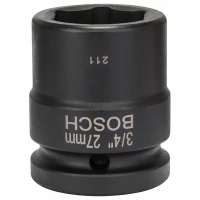 Торцева ударна 6-гранна головка Bosch Impact Control 3/4″ DR 27 мм (1608556021)