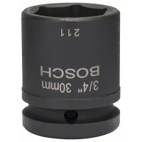 Торцевая ударная 6-гранная головка Bosch Impact Control 3/4" DR 30 мм (1608556027)