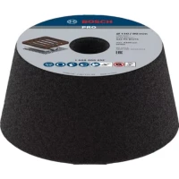 Конический шлифовальный круг для шлифмашин Bosch PRO Metal G24 (110x55x22.23 мм) (1608600232)
