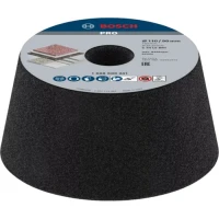 Конический шлифовальный круг для шлифмашин Bosch PRO Stone G54 (110x55x22.23 мм) (1608600241)