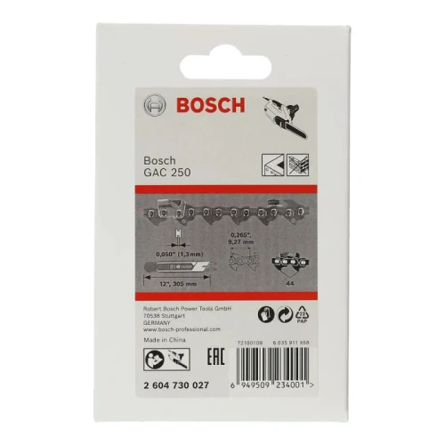 Цепь для пилы Bosch GAC 250 305 x 1.3 мм (44 звена) (2604730027)