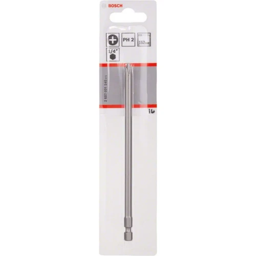 Бита Bosch Extra-Hart PH2 x 152 мм (1 шт.) (2607001540)