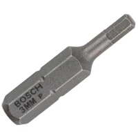 Бита Bosch Extra-Hart HEX 3.0 x 25 мм (3 шт.) (2607001722)
