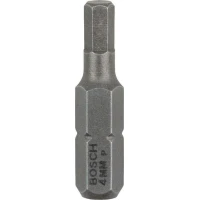 Бита Bosch Extra-Hart HEX 4.0 x 25 мм (3 шт.) (2607001724)