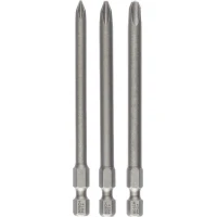 Набір біт Bosch Extra-Hart PH1/PH2/PH3 x 89 мм (3 шт.) (2607001757)