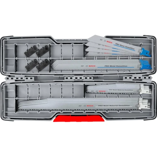 Набор пильных полотен Bosch Pro Demolition Blade Set в ToughBox (16 шт.) (2607011822)