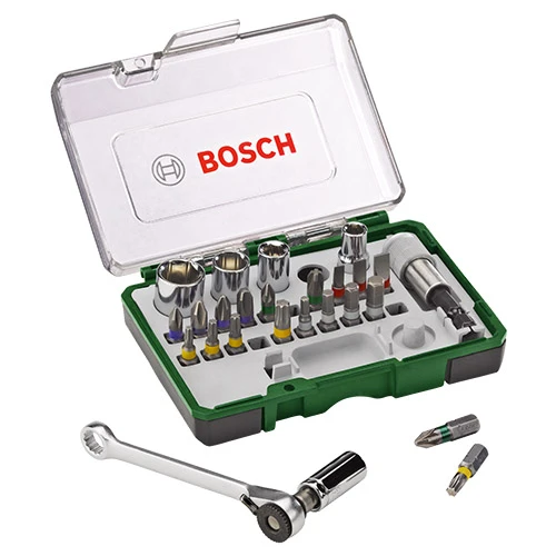 Набір інструменту Bosch 1/4″ (27 шт.) (2607017160)