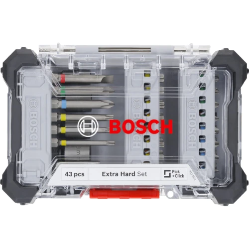 Набор бит Bosch Extra Hard SET (43 шт.) (2607017723)