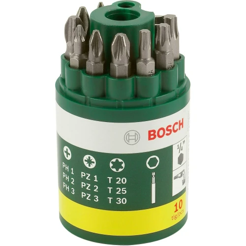 Набір біт Bosch Promoline 1/4″ (10 шт.) (2607019452)