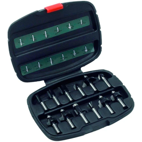 Набір комбінованих фрез по дереву Bosch Expert for Wood 8 мм (12 шт.) (2607019466)