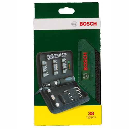 Набір інструментів Bosch 1/4″ (38 шт.) (2607019506)