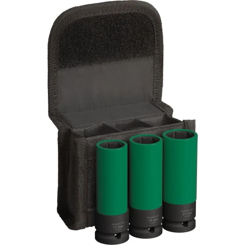 Набор ударных головок Bosch PRO Extra Deep 1/2" 17-21 / 86 мм (3 шт.) (2608003033)