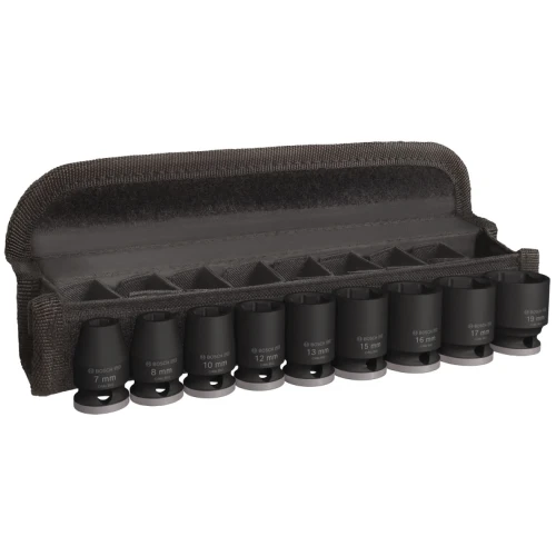 Набор ударных головок Bosch PRO Standart 3/8" 7-19 / 28-30 мм (9 шт.) (2608003036)