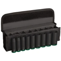Набор ударных торцевых головок Bosch PRO Socket Deep 1/2" 10-27 / 77 мм (9 шт.) (2608003040)