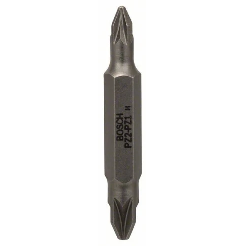 Двусторонняя бита Bosch ECO PZ2 x PZ1 x 45 мм (60 шт.) (2608521266)