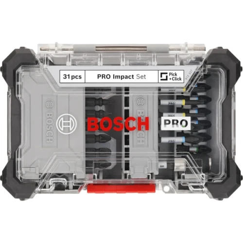 Набор ударных бит Bosch PRO Impact Set с держателем (31 шт.) (2608521U71)