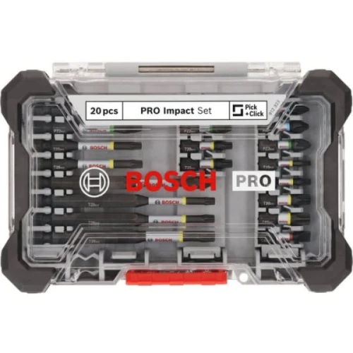 Набор ударных бит Bosch PRO Impact Set (20 шт.) (2608521U74)