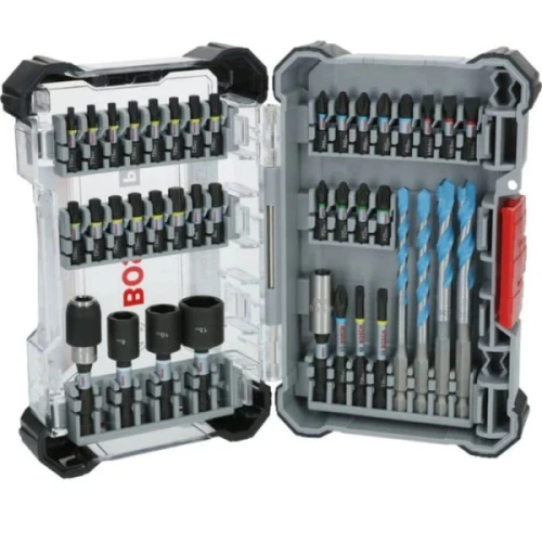 Набор ударных бит и сверл Bosch PRO Impact Mixed с держателями (40 шт.) (2608521U85)