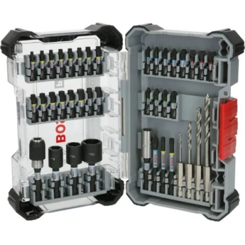 Набор ударных бит и сверл Bosch PRO Impact Wood с держателем (40 шт.) (2608521U87)