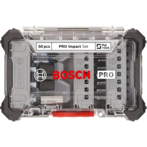 Набір ударних біт Bosch PRO Impact Set з тримачем (50 шт.) (2608521U89)