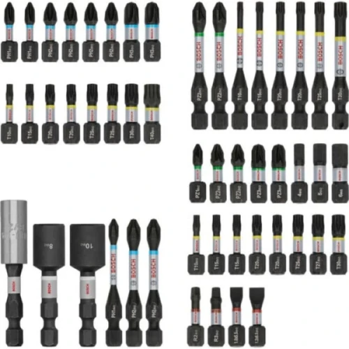Набір ударних біт Bosch PRO Impact Set з тримачем (50 шт.) (2608521U89)