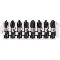 Набір ударних біт Bosch Impact Control PH1/PH2/PH3/PZ2/PZ3 x 25 мм (8 шт.) (2608522323)