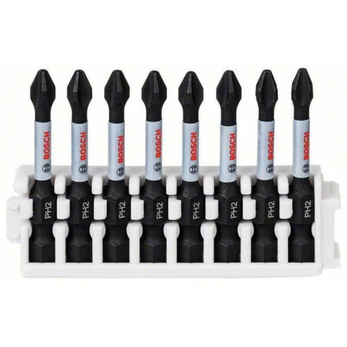 Ударная бита Bosch Impact Control PH2 x 55 мм (8 шт.) (2608522330)