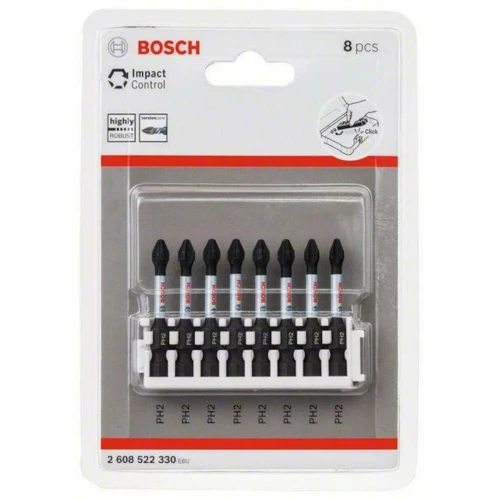 Ударная бита Bosch Impact Control PH2 x 55 мм (8 шт.) (2608522330)