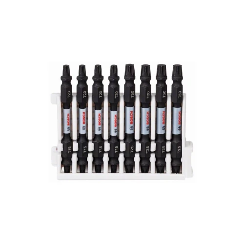 Ударная двусторонняя бита Bosch Impact Control T15-T20 x T25-T30 x 65 мм (8 шт.) (2608522343)