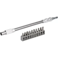 Набор бит с гибким удлинителем Bosch SDB HEX 200 мм 1/4" (25 мм x 10 шт.) (2608522376)