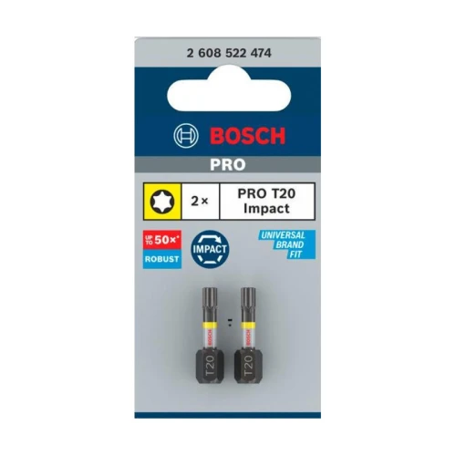 Бита Bosch Impact Control T20 25 мм (2 шт.) (2608522474)