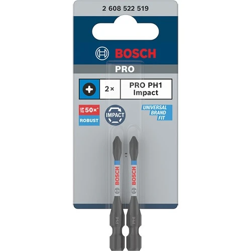 Бита Bosch Impact Control PH1x55 мм (2 шт.) (2608522519)